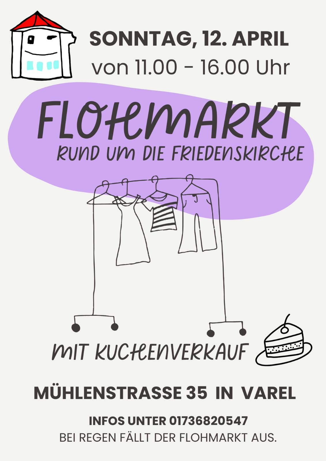 Flohmarkt rund um die Kirche